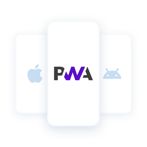 Illustration of a Progressive Web App designed for multiple devices