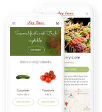 Let your customers order their groceries online and then pick them up in-store.