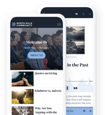 Bring your community together with an app.